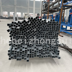 Venta de fábrica Poste de valla de eslabones de cadena Galvanizado 1 pulgada 2 pulgadas Poste redondo Poste de valla recubierto de polvo verde - Product Image 2