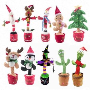 Cactus Dansant et Chantant, Jouet en Peluche, 120 Chansons, Chantant et Parlant, Cactus Dansant de Noël - Product Image 4