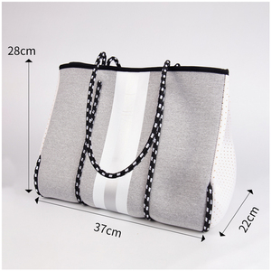 Panier de plage en gros sac en plastique sac à bandoulière étanche en pvc sac de plage en rotin - Product Image 6