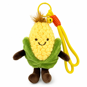 ตุ๊กตาข้าวโพดสีเหลือง <span class=keywords><strong>ทำ</strong></span>ด้วยเทคนิคการปัก ตุ๊กตาข้าวโพดแบบกำหนดเอง ตุ๊กตาข้าวโพดตกแต่ง ของขวัญสำหรับเด็ก ตุ๊กตาข้าวโพดยัดไส้ - Product Image 1