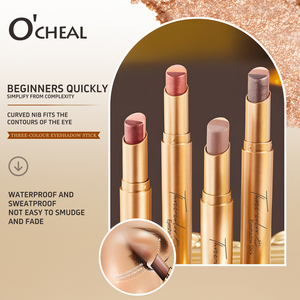 Sombra de Ojos Multichrome en Barra de Alta Calidad, Altamente Pigmentada, Resistente al Agua, Acabado Brillante y Mate, Larga Duración para <span class=keywords><strong>Maquillaje</strong></span> Diario Natural - Product Image 5