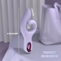 Fabricant OEM ODM Vibromasseur Lapin Double Moteur Stimulateur Clitoridien Vibromasseur Point G Flexible Jouet en Silicone Prix Usine
