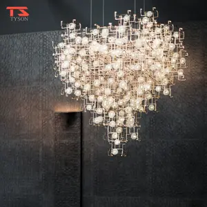 New Fashion Star Luxury Ceiling Lamp Nordic Iron Pendant Lamp