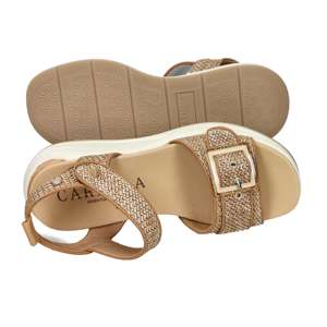 รองเท้าส้นเตารีดหนังแท้สำหรับผู้หญิง Carmela ส้นสูง 5 ซม. ไซส์ 41 - Product Image 6