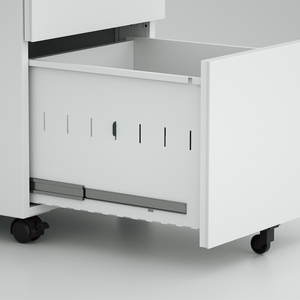 Armoire de classement mobile moderne à 3 tiroirs en acier, vente en gros d'usine, meuble de rangement mobile pour bureau et atelier - Product Image 3