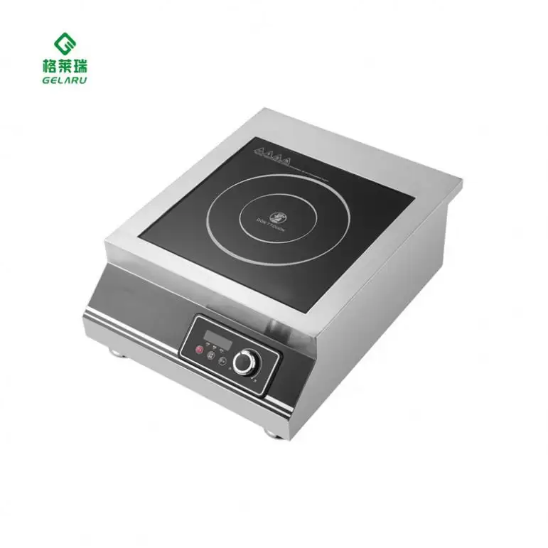 อุตสาหกรรมขนาดใหญ่เชิงพาณิชย์เตาเดียว220โวลต์เหนี่ยวนำ Cooktop สำหรับร้านอาหารเชิงพาณิชย์ Cooktop