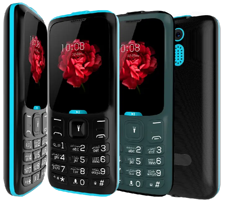 OEM 2G 바 전화 중국 저렴한 가격 저렴한 기능 전화 버튼 키패드 모바일