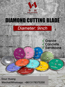 Huaxing 9 "230 mét phân khúc kim cương Granite cắt lưỡi cưa - Product Image 3