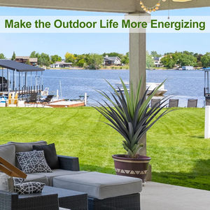 Plantas artificiales al aire libre resistentes a los rayos UV realista 4 pies 120cm planta de <span class=keywords><strong>agave</strong></span> artificial 48 pulgadas planta de <span class=keywords><strong>agave</strong></span> de imitación con pinchos para decoración de Patio - Product Image 6