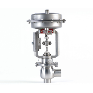 วาล์วควบคุมการทำความสะอาด Spirax Sarco STERI-TROL พร้อมตัวควบคุมตำแหน่งวาล์ว Fisher DVC6200 สำหรับอุตสาหกรรมยา - Product Image 2