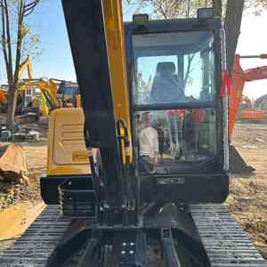 Mini-excavatrice SANY SY60C d'occasion de 6 tonnes avec chenilles en caoutchouc en option pour la rénovation agricole, des jardins et municipale - Product Image 3