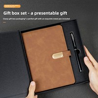 Cuaderno A5 de Diseño de Alta Gama con Cubierta Extra Gruesa de Cuero Sintético Suave, Estilo Ejecutivo Minimalista y Elegante con Cierre Magnético