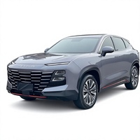 Voiture d'occasion 2023 2024 2025 Jetour Dashing SUV cinq places avec sièges en cuir, intérieur foncé, toit ouvrant panoramique