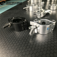 Abrazadera Profesional de Aluminio Certificada por TUV para Iluminación de Escenario, Soporte de Truss de Alta Resistencia, Capacidad de Carga de 100 kg, Instalación Rápida, para Eventos en Vivo