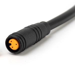 M8-08C IP67 Waterdichte Blote Koperen Mannelijke Vrouwelijke Connectoren 2/3/4/5 Snelle Zelfvergrendelende Cilinder voor Elektrische Fiets Elektronische - Product Image 3