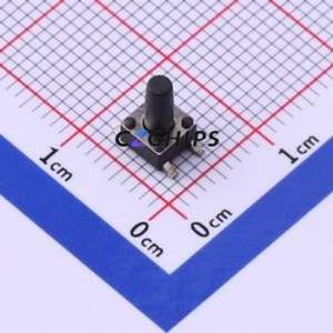 UK-B0206-G8-250 Tactile Switch SMD-4P,4.5x4.5mm Switch Single Pole Single Throw Round Button 2.5N Vertical Mount - Product Image 1