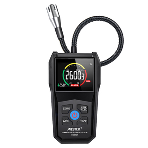 Détecteur de gaz combustible CGD02A Mestek CH4, moniteur d'éthanol et de charbon avec plage de mesure 0-100%LEL, alarme sonore et affichage, auto-étalonnage - Product Image 1