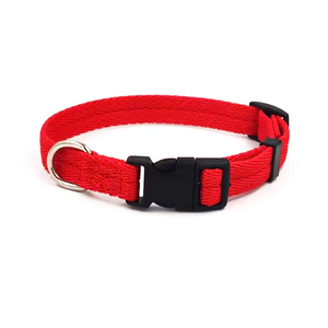 공장 직접 럭셔리 클래식 나일론 개 칼라 퀵 릴리스 넥 스트랩 레이스 장식과 부드러운 PET 칼라 - Product Image 3