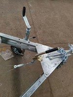 Remorque hydraulique personnalisable Skyacross pour voiture, 3 tonnes, à plateau bas inclinable, tandem, avec treuil de 12 000 lb, à vendre