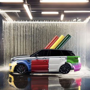 Ultra brillante camaleón Color Ppf Tpu coches pintura protección película antiarañazos Nardo gris dragón rojo sangre coche vinilo envoltura - Product Image 5