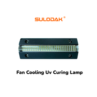 Lámpara de Curado UV LED Refrigerada por Aire de 75W SU-F751011O 395NM 75x10mm para Precurado de Resina UV en Impresoras de Inyección de Tinta Ricoh G5 G6
