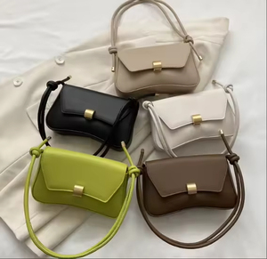 กระเป๋าถือผู้หญิงดีไซน์เนอร์ PU สไตล์วินเทจสุดหรู ยี่ห้อดัง สำหรับใช้ในชีวิตประจำวัน ขายส่ง แบบฝาปิด - Product Image 6