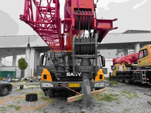 For Sany 75Tons Diesel <b>Crane</b> Straight Arm Lifting Construction Truck <b>Crane</b> - Product Image 6