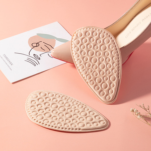 أحذية نسائية للمشي والتسوق بكعب عالٍ ونعل مخملي مانع للانزلاق مع بطانة جل ممتصة للصدمات للرياضة والراحة - للتجارة عبر الحدود - Product Image 3