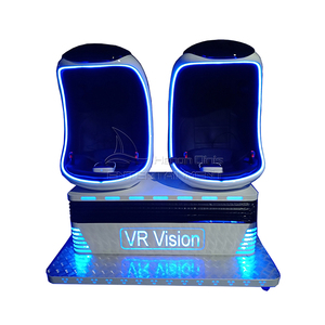 虚拟现实9D 360度运动椅飞行模拟器迷你过山车飞行模拟器VR电影院蛋椅待售 - Product Image 2