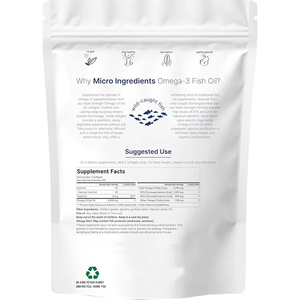 Gélules molles pour adultes à haute dose d'<span class=keywords><strong>huile</strong></span> <span class=keywords><strong>de</strong></span> <span class=keywords><strong>poisson</strong></span> Oméga-3 <span class=keywords><strong>DHA</strong></span> & <span class=keywords><strong>EPA</strong></span> - Product Image 2