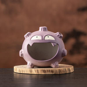 Quemador de Incienso de Cerámica Koffing Palo Santo, Decoración para el Hogar, Quemador de Cera Ecológico Hecho a Mano, Aromático con Aceites Esenciales - Product Image 5