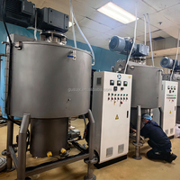 Machine à broyer les billes de chocolat, acier inoxydable 304, raffineur de cacao automatique GUSU
