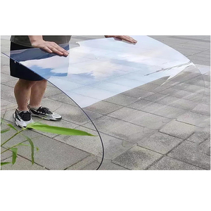 Polycarbonate <b>Plastic</b> <b>Sheet</b>, PC Endurance Board for DIY Greenhouse Awning Canopy, 2.0mm Thick Flame Retardant Impact Resistant - Product Image 6
