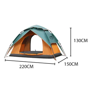TT0416 Goedkope Prijs Ryder Camping Tent Rocvan Camping Tent Voor 2 Persoon Outdoor Verwarming Custom Camping Tent Productie