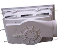 Chauffe-plafond élégant ODM Chenrui pour salle de bain, élément chauffant halogène, ventilation, lumière LED, protection contre la surchauffe, garantie de 2 ans
