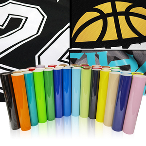 PU HTV-<span class=keywords><strong>Folie</strong></span> Hot Peel Kalt Dehnbar Nicht Elastisch von Cutter Wasserdicht Waschbar für Sportbekleidung Activewear Outdoor-Kleidung - Product Image 4