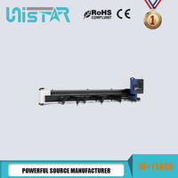 Machine de découpe laser à fibre CNC pour tubes, 1500W 6000W, alimentation automatique pour tubes métalliques ronds, carrés et ovales