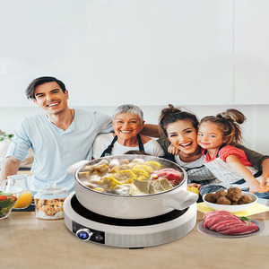 เตาแม่เหล็กไฟฟ้าอัจฉริยะทรงกลมสำหรับครัวเรือน - Product Image 6