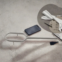 Outil d'éjection de carte SIM industriel en acier inoxydable de qualité OEM d'usine, broche d'éjection de carte SIM personnalisée pour smartphone, extracteur à ressort facile à utiliser