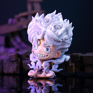 2 Color 13,5 cm <span class=keywords><strong>Mono</strong></span> de alta calidad D. Luffy Gear Fifth Sun God Nika Fighting status Resina artesanal Figura de PVC como regalo de promoción - Product Image 4