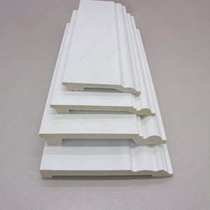 RUITONG Plinthe intérieure moderne PS étanche en PVC plinthe légère moulée corniche pour hôtels villas en polystyrène - Product Image 4