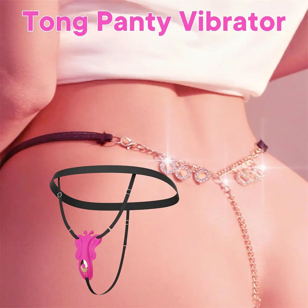 Neonislands Seksspeeltjes App Controle Rose Clitoris Stimulator Clitoris Clitoris Vibrerende String Vlinder Slip Draagbare Vibrators Voor Vrouwen