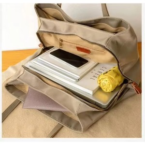 Échantillon gratuit : Sac fourre-tout décontracté pour femme, nouveau et mignon, pour tapis de yoga, rangement et shopping - Product Image 5