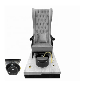 DIY platformu tırnak salonu yüksek geri lexor kraliçe taht pedikür spa sandalyesi - Product Image 3