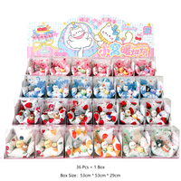 Porte-clés en peluche chat mignon, mini canapé en coton PP doux, breloque de sac, jouet pour animaux de compagnie, avec support de présentation, mini canapé floral Kawaii à mâcher
