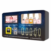 Distributeur automatique intelligent de parfum 24h/24, mural, avec SDK, écran tactile