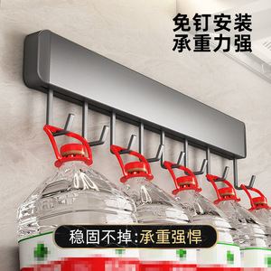 Wall Mounted <b>Kitchen</b> <b>Hooks</b> Stainless Steel Rectangle Storage Rack For Spatulas Ladles Utensils <b>Kitchen</b> Organization - Product Image 2