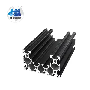 Industrial Black Silver Anodized 4080C Extrusion Aluminum Profile