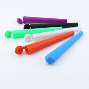 Tubo de Almacenamiento Cónico de Plástico de 120 mm para Conos Pre-Enrollados Kingsize, Tubo de Embalaje Cónico Personalizado para Etiquetas y Papel de Liar - Product Image 4