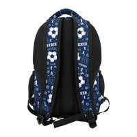 Sac à dos de football imprimé pour garçons, sac d'école pour enfants, sac à dos de sport pour élèves du primaire, poches latérales en maille, bretelles rembourrées